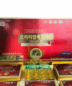 Tinh dầu thông đỏ Premium Red Pine Gold 150 viên * 450mg SAMSUNG