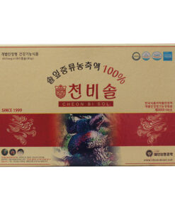 Tinh dầu thông đỏ Cheon Bi Sol hộp 180 viên * 450mg