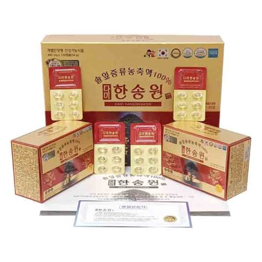 Tinh dầu thông đỏ Dami Hansongwon 120 viên