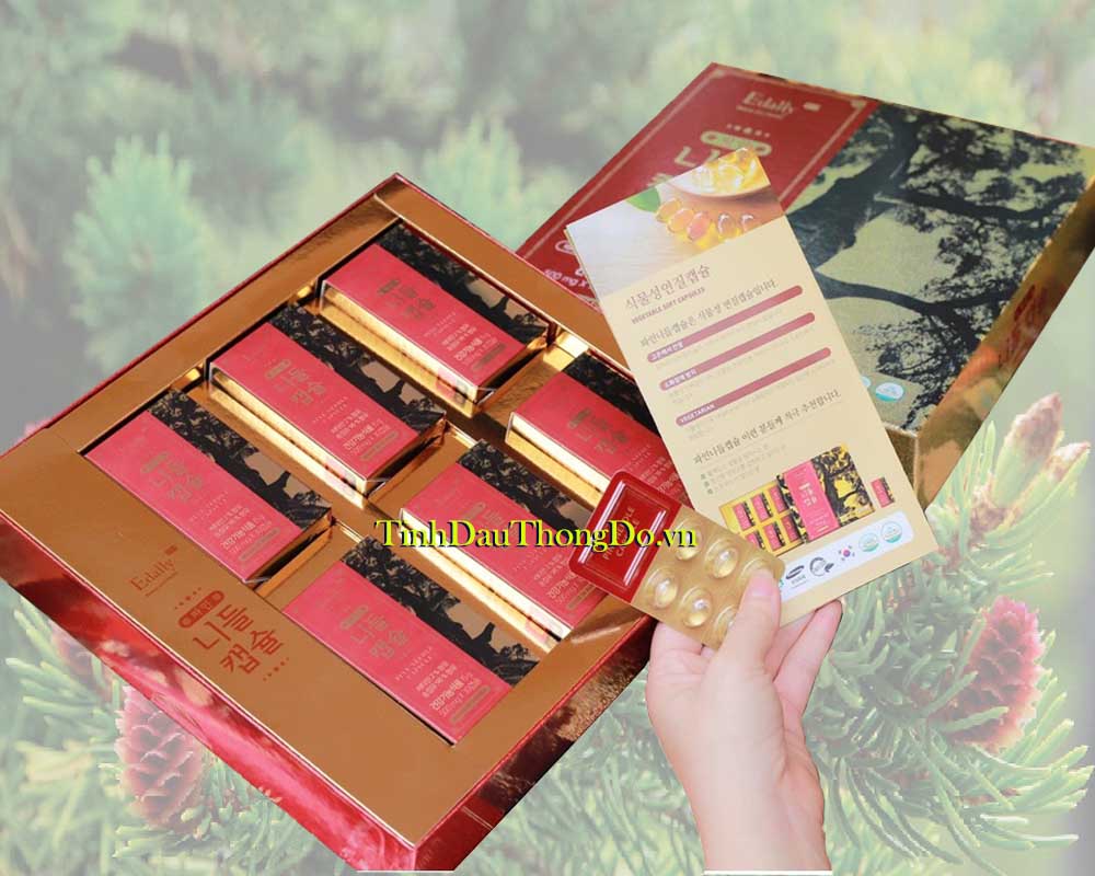 Tinh dầu thông đỏ Edally Pine Needle Capsule