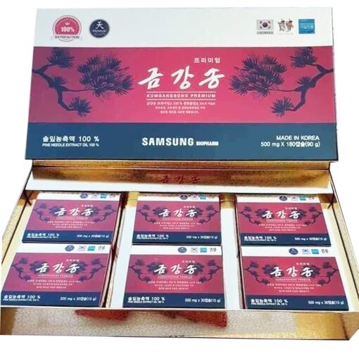 Tinh dầu thông đỏ Kumgangsong Premium SamSung Bio Pharm