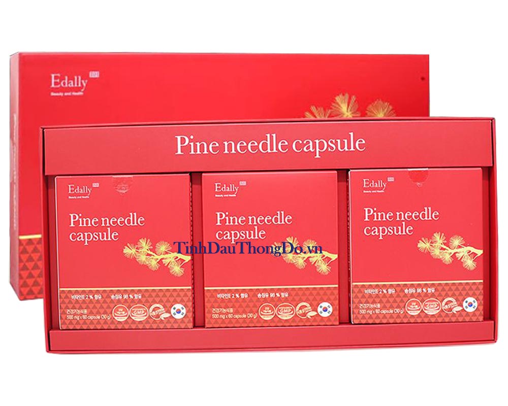 Tinh dầu thông đỏ Pine Needle Capsule Edally