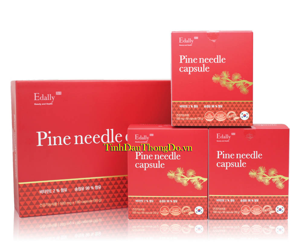 Tinh dầu thông đỏ Pine Needle Capsule Edally