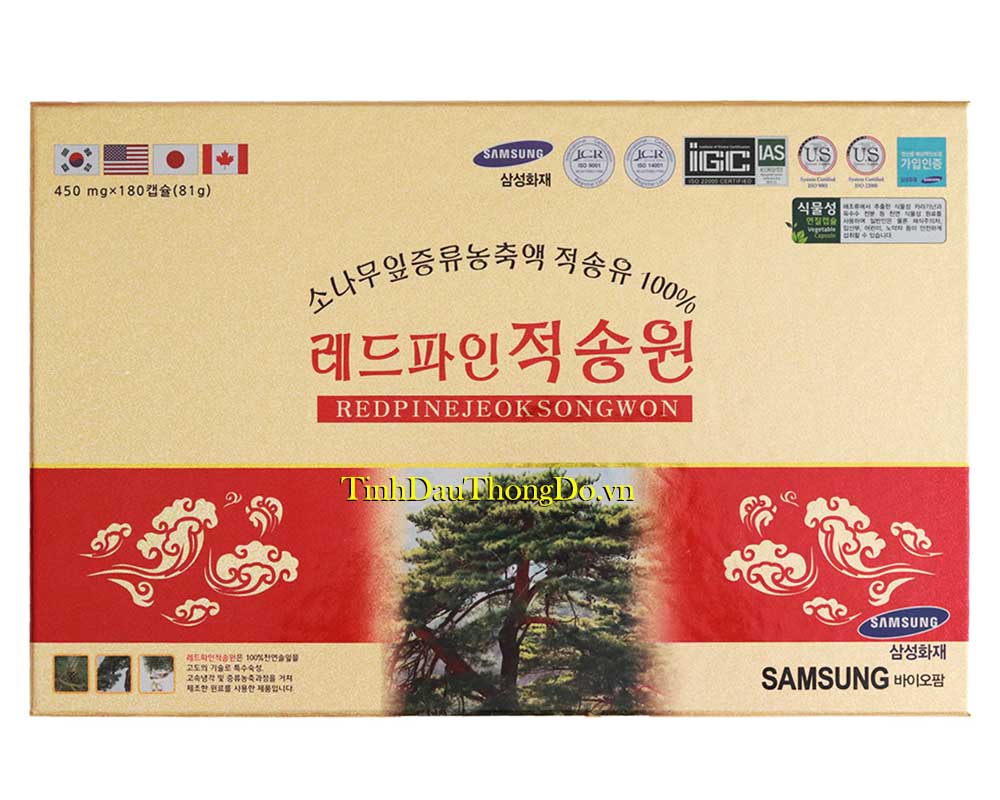 Tinh dầu thông đỏ Redpine Jeok Songwon