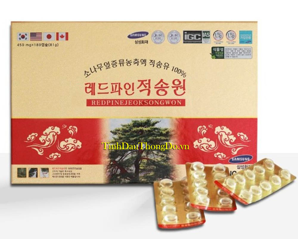 Tinh dầu thông đỏ Redpine Jeok Songwon