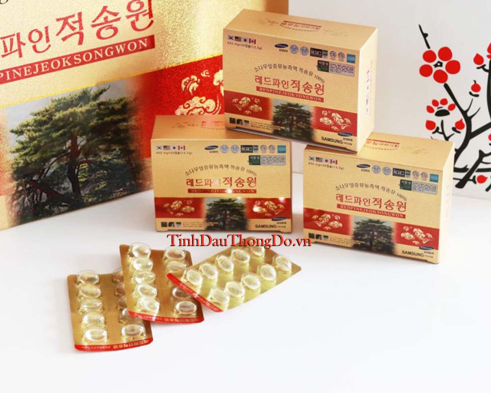 Tinh dầu thông đỏ Redpine Jeok Songwon