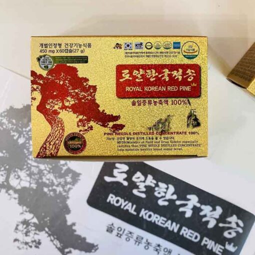 Tinh dầu thông đỏ Royal Korean Red Pine 120 viên