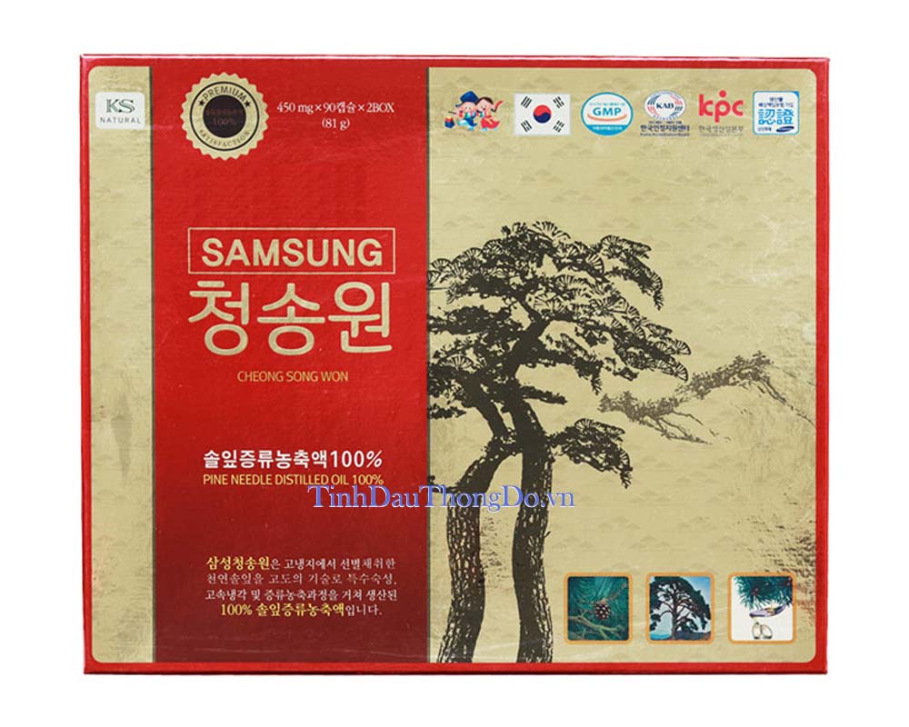 Tinh dầu thông đỏ SAMSUNG CheongSongWon