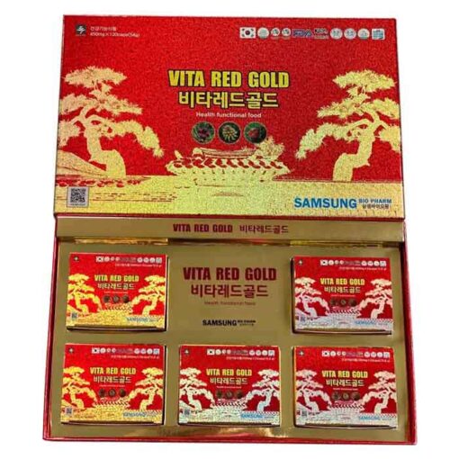 Tinh dầu thông đỏ Vita Red Gold 120 viên * 450mg