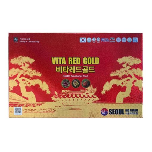 Tinh dầu thông đỏ Vita Red Gold 120 viên * 450mg