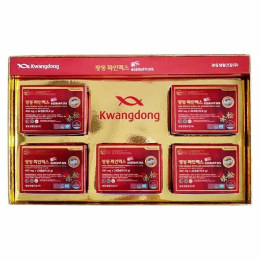 Tinh dầu thông đỏ Kwangdong 120 viên