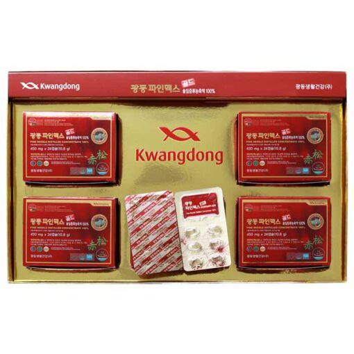 Tinh dầu thông đỏ Kwangdong 120 viên