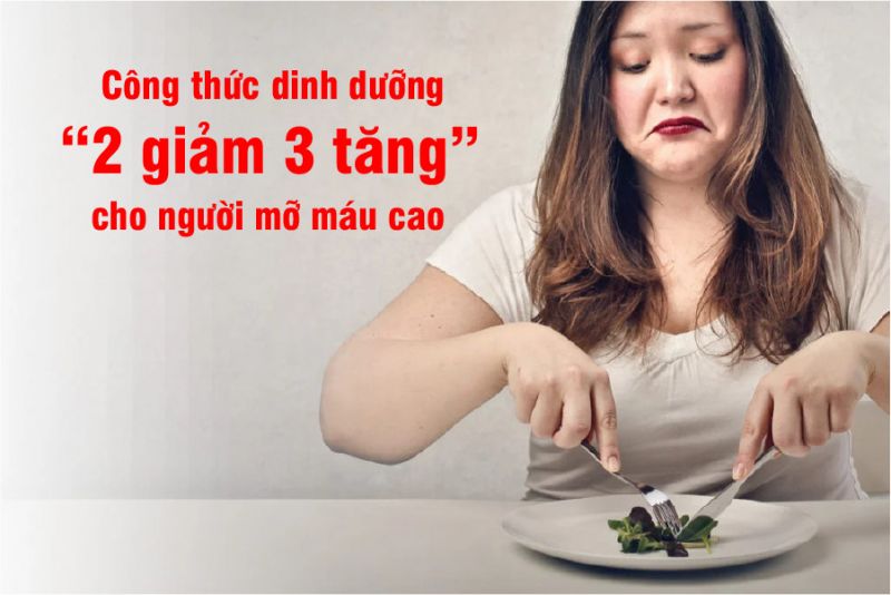 Giảm mỡ máu hiệu quả